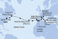 USA, , Kanada, Portugalsko, Španělsko, Francie, Tunisko, Itálie z New Yorku na lodi MSC Meraviglia