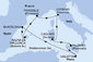 Sicílie, Malta, Španělsko, Mallorca, Francie, Itálie, Sardinie z Palerma na lodi MSC Splendida
