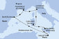 Francie, Itálie, Sardinie, Sicílie, Malta, Španělsko z Marseille na lodi MSC Splendida