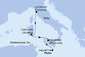 Itálie, Sardinie, Sicílie, Malta z Livorna na lodi MSC Splendida