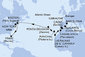 Španělsko, Velká Británie, Maroko, Madeira, Portugalsko, USA z Barcelony na lodi MSC Meraviglia