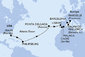 USA, Svatý Martin, Portugalsko, Španělsko, Mallorca, Francie z Miami na lodi MSC Meraviglia