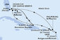 USA, Svatý Martin, Antigua a Barbuda, Dominikánská republika, Bahamy z Miami na lodi MSC Meraviglia