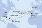 USA, Svatý Martin, Portugalsko, Španělsko z Miami na lodi MSC Meraviglia