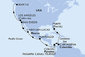 USA, Kolumbie, Panama, , Mexiko z Miami na lodi MSC Poesia