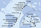 Francie, Itálie, Malta, Španělsko, Velká Británie, Maroko, Brazílie, Uruguay, Argentina z Marseille na lodi MSC Splendida