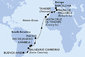 Argentina, Brazílie, Španělsko, Maroko z Buenos Aires na lodi MSC Fantasia