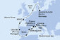 Německo, Francie, Portugalsko, Španělsko, Itálie z Warnemünde na lodi MSC Magnifica Německo, Francie, Portugalsko, Španělsko, Itálie z Warnemünde na lodi MSC Magnifica