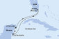 USA, Mexiko z Miami na lodi MSC Seaside