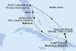 USA, Zámořské území Velké Británie, Dominikánská republika, Bahamy z Port Canaveralu na lodi MSC World Atlantic