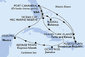 USA, Bahamy, Dominikánská republika, Zámořské území Velké Británie, Jamajka, Kajmanské ostrovy, Mexiko z Port Canaveralu na lodi MSC Grandiosa