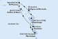 Guadeloupe, Antigua a Barbuda, Svatý Martin, Svatý Kryštof a Nevis, Dominika, Martinik z Pointe-à-Pitre na lodi MSC Meraviglia