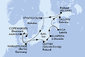 Německo, Polsko, Litva, Lotyšsko, Estonsko, Finsko, Švédsko, Dánsko z Warnemünde na lodi MSC Magnifica