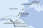 Martinik, Guadeloupe, Svatý Martin, Britské Panenské ostrovy, Antigua a Barbuda, Španělsko, Francie z Fort-de-France na lodi MSC World Europa