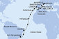 Brazílie, Kapverdy, Portugalsko, Maroko, Španělsko, Francie, Itálie z Rio de Janeira na lodi MSC Seaview