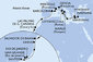 Itálie, Řecko, Turecko, Francie, Španělsko, Brazílie z Civitavecchia na lodi MSC Divina