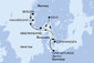 Německo, Norsko, Dánsko z Warnemünde na lodi MSC Splendida