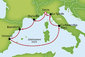 Krásný okruh Středozemím na palubě lodi Costa Fortuna