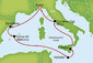 Do překrásné Itálie i temperamentního Španělska na palubě lodi Pacifica