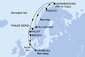 Z Hamburku na Nordkapp na MSC Preziosa