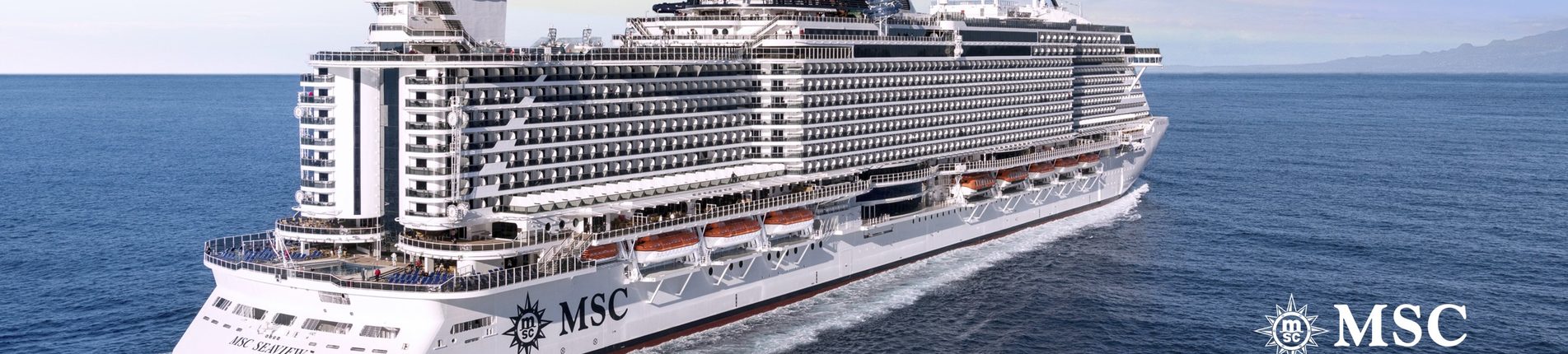 Guadeloupe, Svatý Martin, Antigua a Barbuda, Svatý Kryštof a Nevis, Dominika, Martinik z Pointe-à-Pitre, Guadeloupe na lodi MSC Seaview