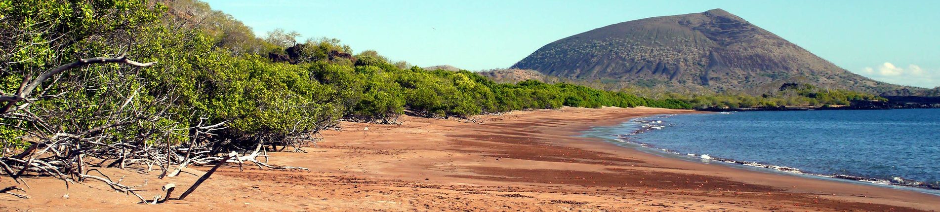 Espumilla Beach (Ostrov Santiago, Galapágy)