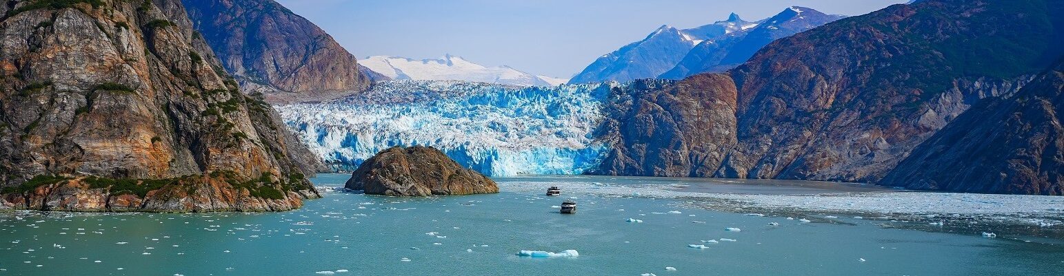 Proplutí kolem ledovce Sawyer (Aljaška)