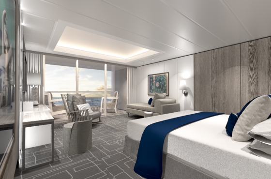 Kajuta s balkonem - Sky Suite - S2 - View 3