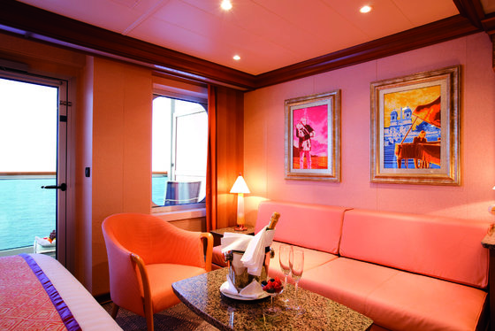 Čtyřlůžkové apartmá s balkonem (S) - Costa Pacifica
