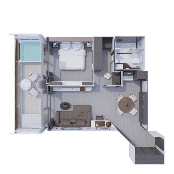 Cove Residence, plánek - Explora I