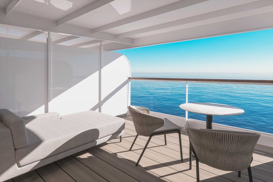 Ocean suites - Ocean apartmá s velkou terasou, terasa - Explora I