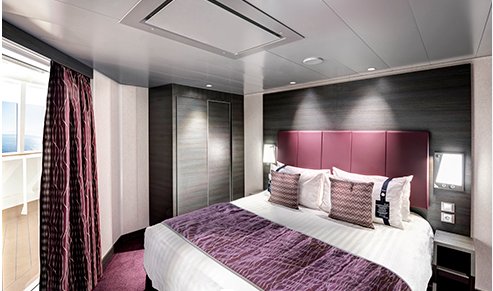 Čtyřlůžkové Grand Apartmá se soukromou vířivkou (SE3) - MSC Bellissima