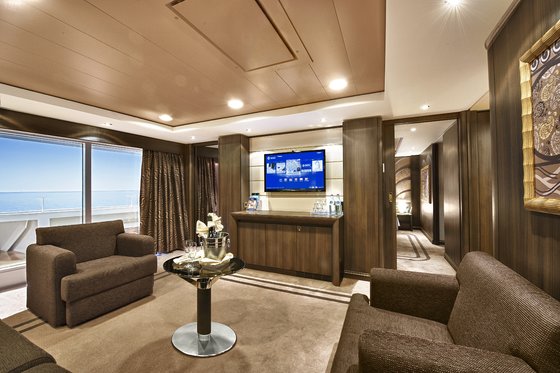 Čtyřlůžkové Rodinné apartmá Executive Suite (YC2) - MSC Divina