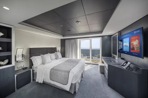 Rodinné apartmá Yacht Club Executive (YCT), ložnice - MSC Euribia