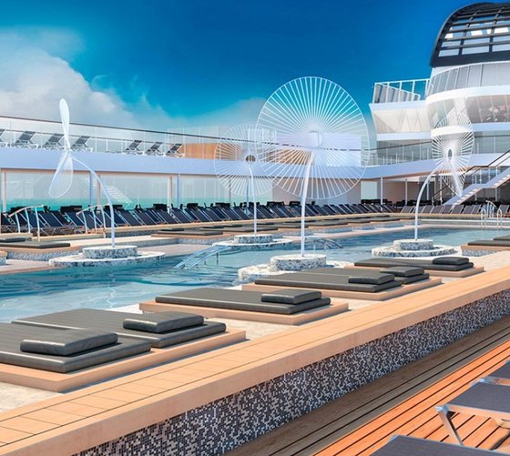 Bazén - MSC Euribia