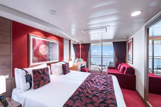 Kajuta Deluxe s balkonem s částečně omezeným výhledem - MSC Magnifica