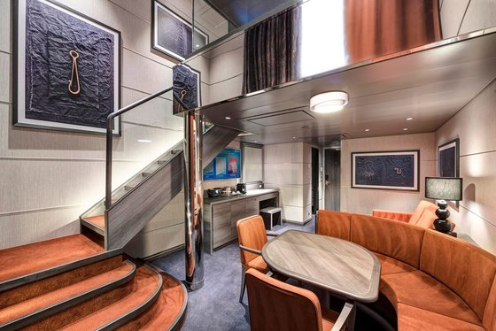 MSC Yacht Club Apartmá Duplex s vířivkou (YJD) - MSC Meraviglia