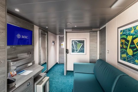 Jednolůžková kajuta s balkonem - MSC Meraviglia
