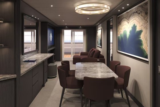 Apartmá Yacht Club Royal Suite s vířivkou (YC3) - MSC Poesia Apartmá Yacht Club Royal Suite s vířivkou (YC3) - MSC Poesia