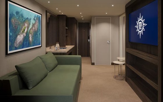 Dvoupokojové Apartmá Yacht Club Grand Suite (YCL) - MSC Poesia