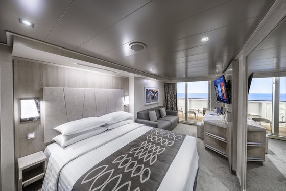 Čtyřlůžková kajuta s balkonem - MSC Seashore