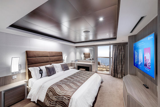 Čtyřlůžkové Rodinné apartmá Yacht Club Executive (YCT) - MSC Seaview
