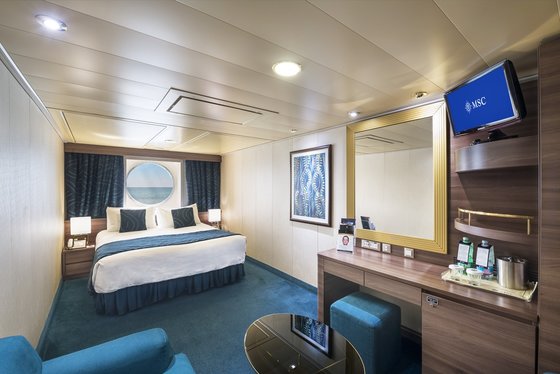 Dvoulůžková kajuta s oknem - MSC Splendida