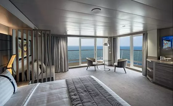 Apartmá Grand Suite Aurea s terasou (SXT) - MSC World America 