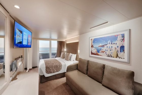 Kajuta Deluxe s balkonem - MSC World Asia