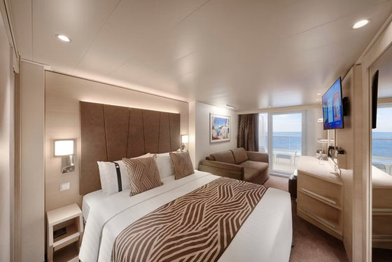 Kajuta Premium Aurea s balkonem - MSC World Asia