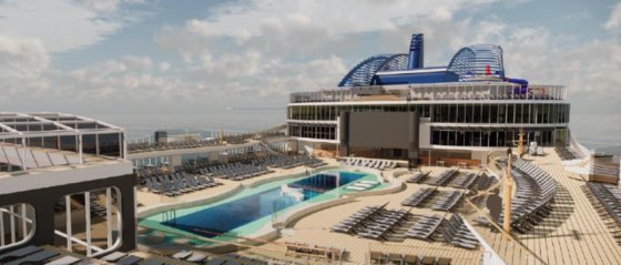 MSC World Europa - bazén