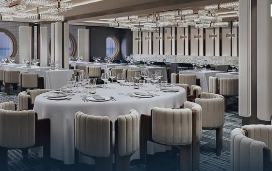 Restaurace - Norwegian Luna
