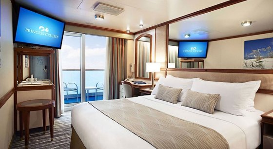 Kajuta s balkonem - Diamond Princess
