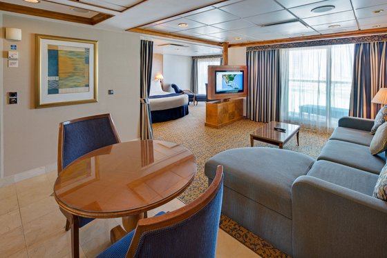 Owner´s Apartmá, obývací část - Brilliance of the Seas